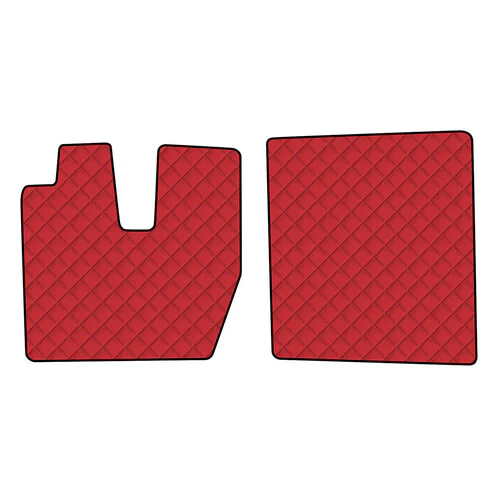 Lampa Coppia tappeti in Skeentex - Rosso - compatibile per Iveco S-Way (06/24>) 95906