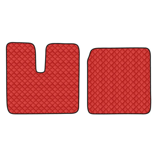 Lampa Coppia tappeti in Skeentex - Rosso - Man TGA (03/99>05/10) cabina larga 96124