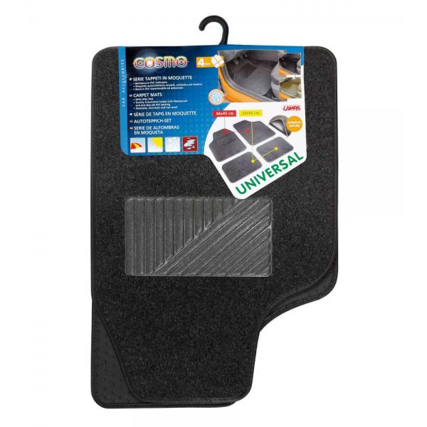 Lampa Cosmo, serie tappeti in moquette universali, 4 pz - Antracite 25101 - Image 2