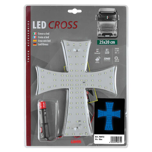 Lampa Croce a Led 24V - Blu 96972 - Image 2