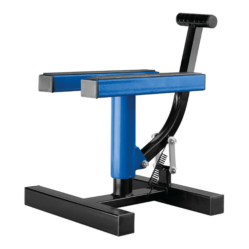 Lampa Cross Lift, cavalletto alza moto universale per modelli cross/enduro - Blu 91697