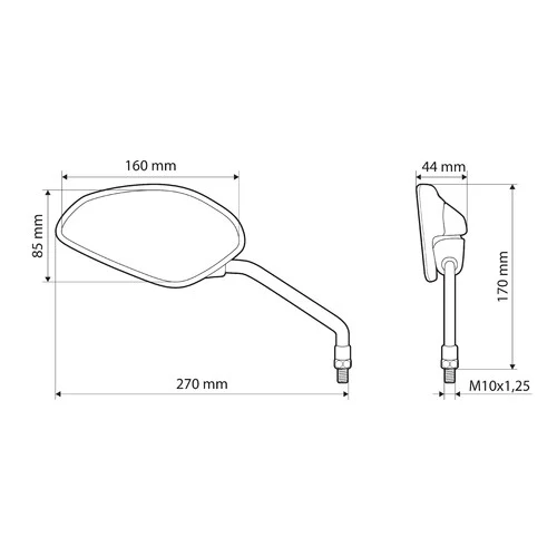 Lampa Dexter, coppia specchi retrovisori 90506 - Image 3