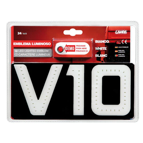 Lampa Emblema luminoso, 24V - V10 98556 - Image 2