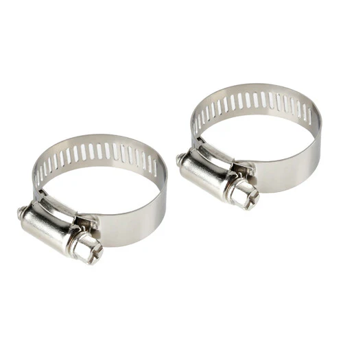 Lampa Fascette stringitubo in acciaio inox set 2 pz 12 mm diametro 21-38 mm 69934