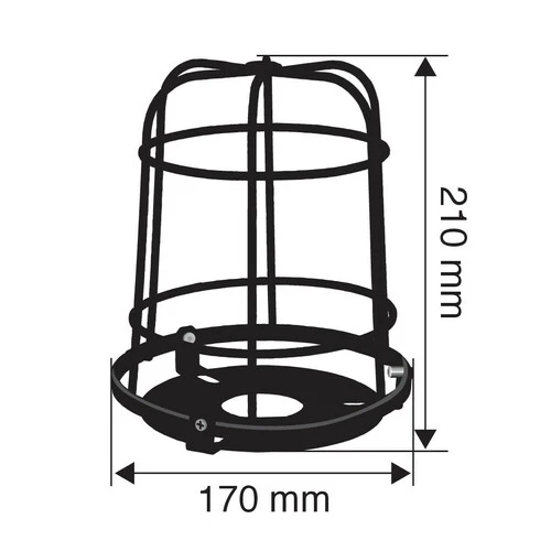Lampa Griglia di protezione per luce di segnalazione 73019 - Image 3