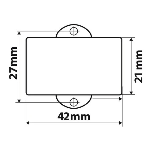 Lampa Indicatore di carica a Led per batteria, 12/24V 90107 - Image 3
