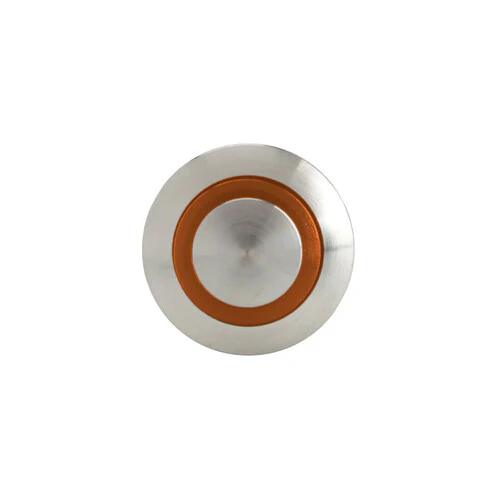 Lampa Interruttore a pulsante con spia a Led, 12/24V - Arancio 45577 - Image 3