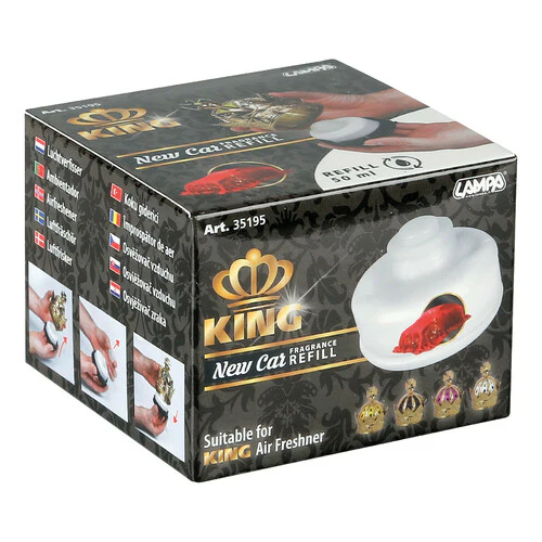 Lampa King, deodorante per ambiente, ricarica 50 ml - Auto Nuova 35195 - Image 3