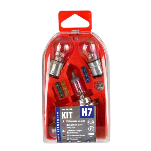 Lampa Kit lampade di ricambio 11 pz, alogena H7 - 12V 58158 - Image 2