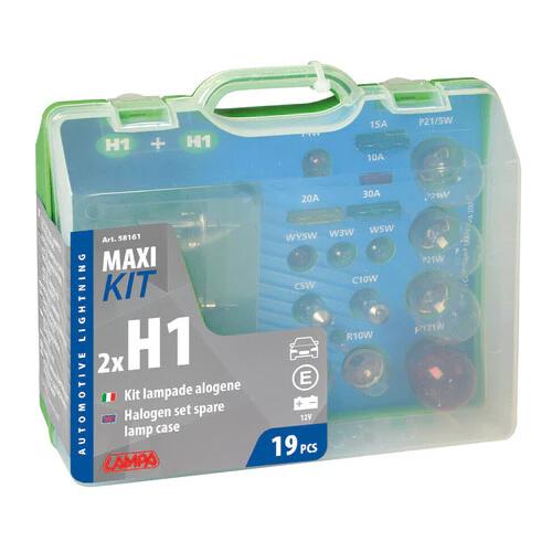 Lampa Kit lampade di ricambio 19 pz, alogena 2x H1 - 12V 58161 - Image 3
