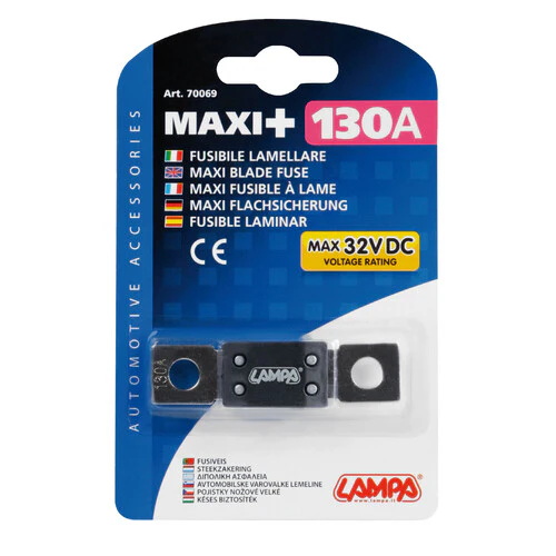 Lampa Maxi+, fusibile lamellare tipo ANL 12/32V - 130A 70069 - Image 3