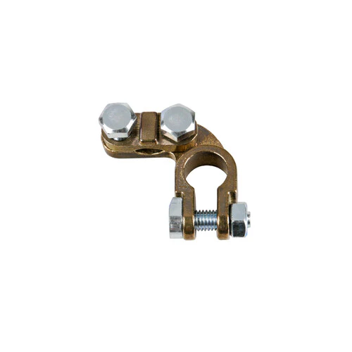 Lampa Morsetto batteria pesante; fissaggio cavo a piastrina - max cavo 70 mm - Polo negativo 69903