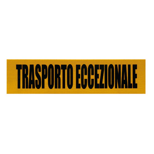 Lampa Pannello catarifrangente trasporto eccezionale - 600x150 mm 97847