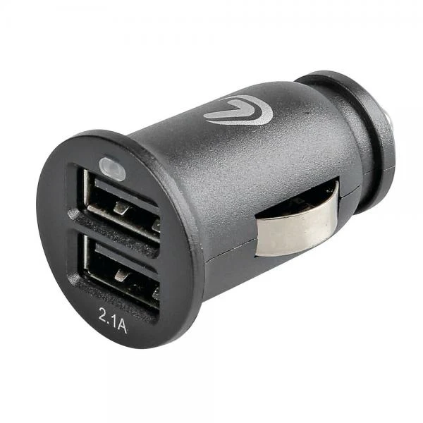 Lampa Plug-in Update, caricabatteria 2 porte Usb Fast Charge 2100 mA 12/24V 38826