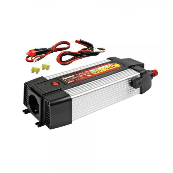 Lampa Power Inverter PSW600, trasformatore a onda sinusoidale pura 24V > 230V 97981