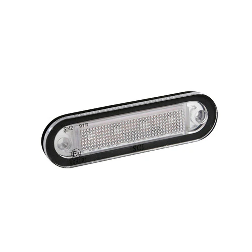 Lampa Premium, luce a 4 led, montaggio ad incasso, 12/24V - Arancio 41497