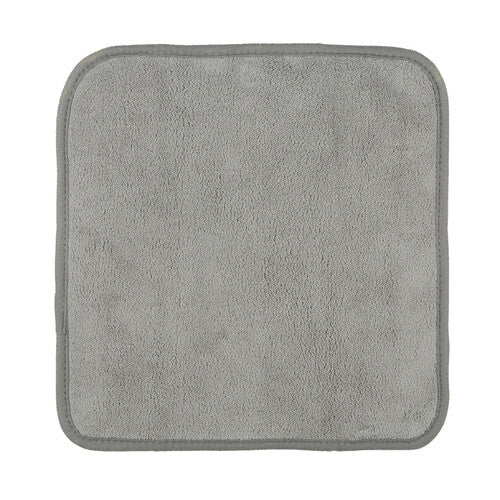 Lampa Premium Quality, panno in microfibra double-face - 30x30 cm - Grigio/Giallo 37179 - Image 3
