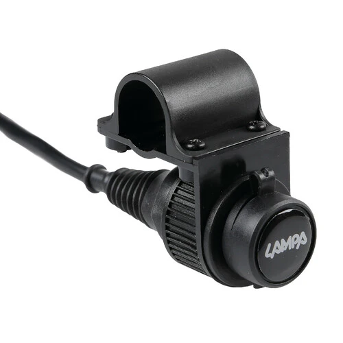 Lampa Presa corrente standard per fissaggio a manubrio - 12V - 12A max 90535