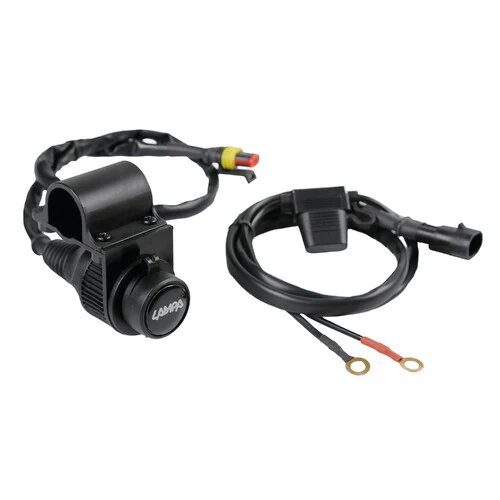 Lampa Presa corrente standard per fissaggio a manubrio - 12V - 12A max 90535 - Image 3