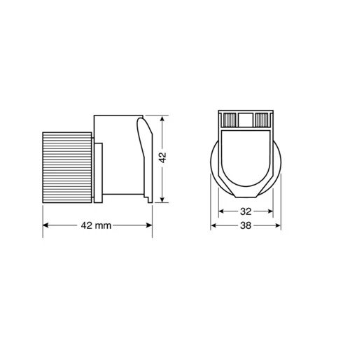 Lampa PX-2, presa corrente per uso esterno, 12/24V 38969 - Image 3