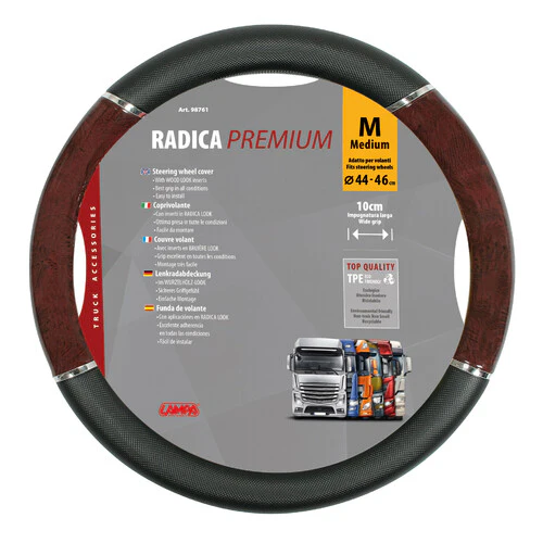Lampa Radica, coprivolante in Skeentex - M -  44/46 cm 98761