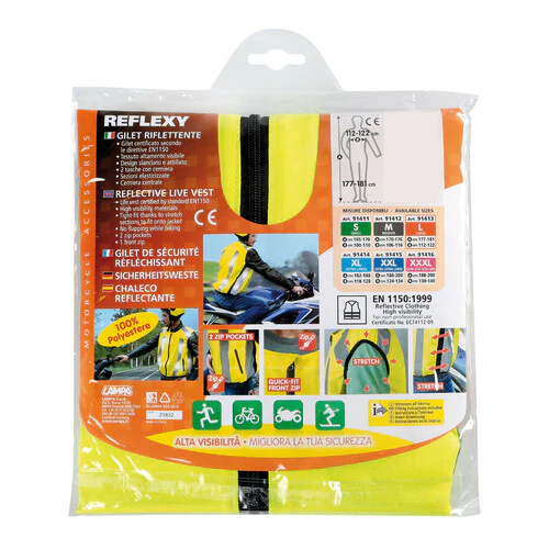 Lampa Reflexy, gilet riflettente - Giallo - XL 91414 - Image 3