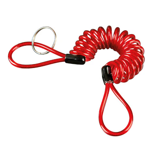 Lampa Reminder, cavetto di sicurezza a spirale - Rosso 90673 - Image 2