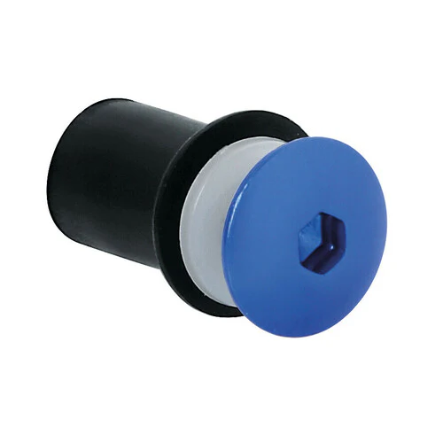 Lampa Screen Fit-Kits, kit dadi gommati con viti e rondelle (5 MA) - 10 pz - Blu 91654 - Image 2
