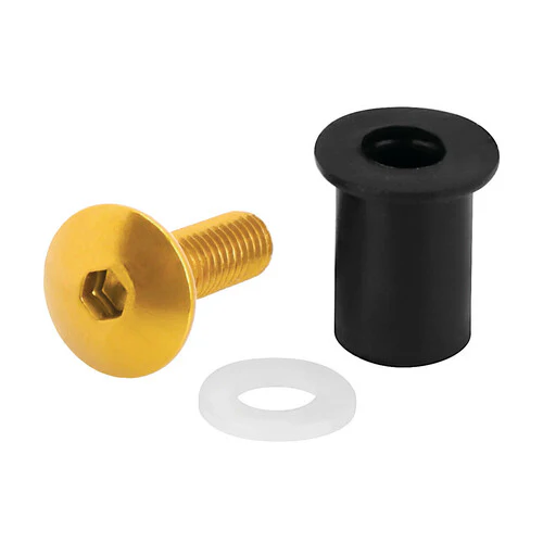 Lampa Screen Fit-Kits, kit dadi gommati con viti e rondelle (5 MA) - 10 pz - Oro 91652