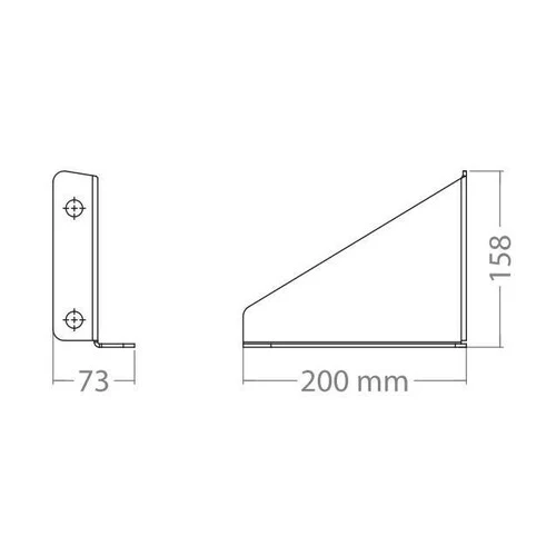 Lampa Set 2 staffe di fissaggio per serbatoio acqua 18 L 67034 - Image 3