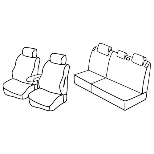 Lampa Set coprisedili Superior - Grigio/Nero - Fiat Bravo (02/07>11/15) QE15009C