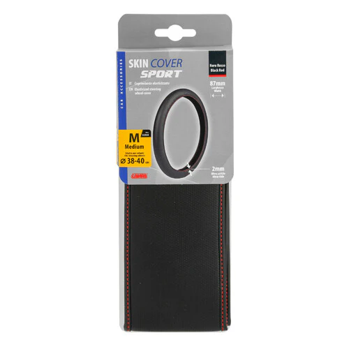 Lampa Skin-Cover, coprivolante elasticizzato in Skeentex Nero/Rosso M 38/40 cm 32968 - Image 3