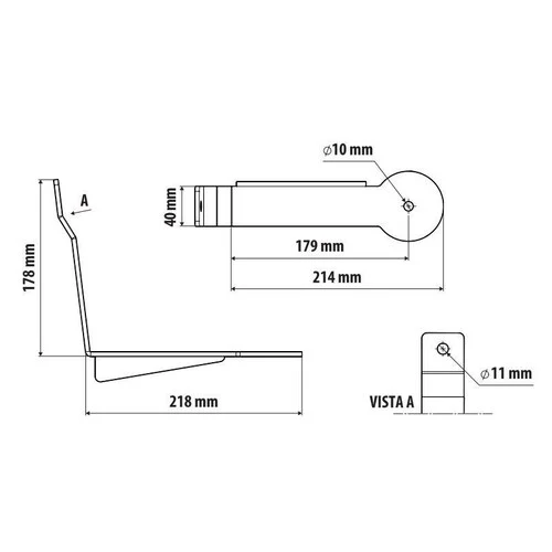 Lampa Staffa per antenna CB - Volvo FH Serie 4 (09/12>) 97736 - Image 2