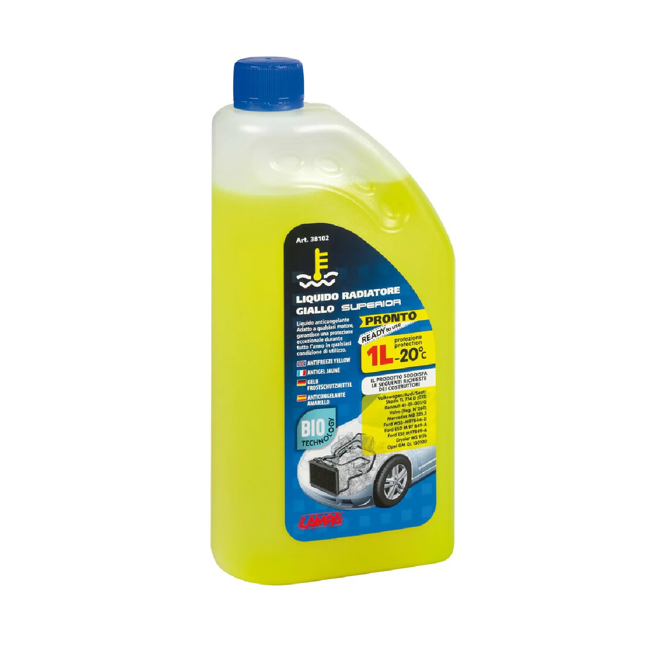 Lampa Superior-Giallo, liquido antigelo radiatore (-20C) - 1 L 38102 - Image 2