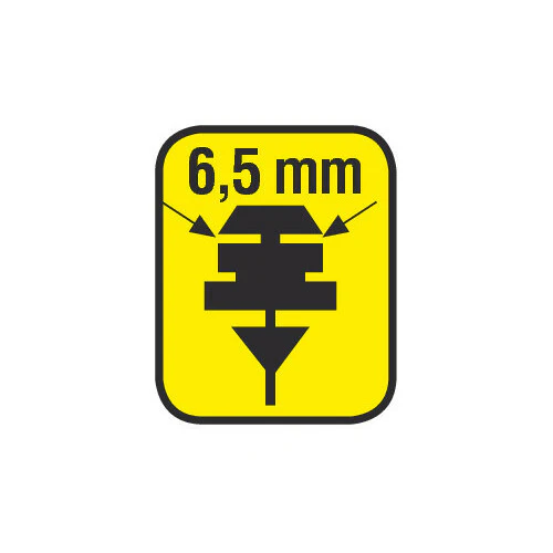 Lampa Tergix Plus - 71 cm - con rotaia - 2 pz 9002 19002 - Image 2