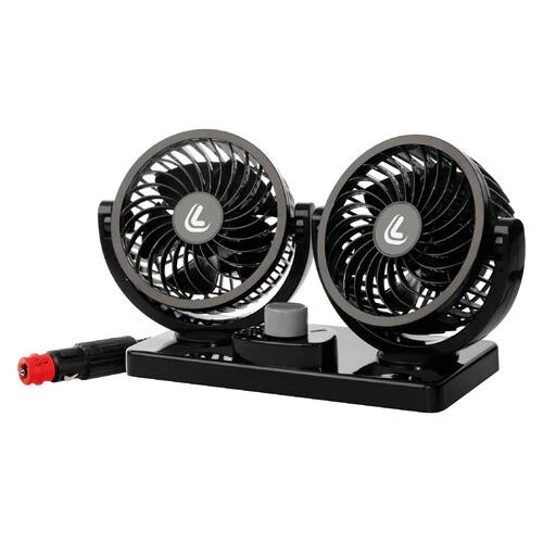 Lampa Twin-Air, doppio ventilatore a due velocitĂ , 4 - 24V 73103
