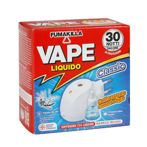 Lampa Vape, Elettroemanatore per liquido antizanzare + 1 Ricarica liquida Classic inclusa CP22844 - Image 2