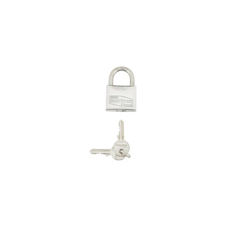 Lucchetto Acciaio Inox Arco Corto - Image 4