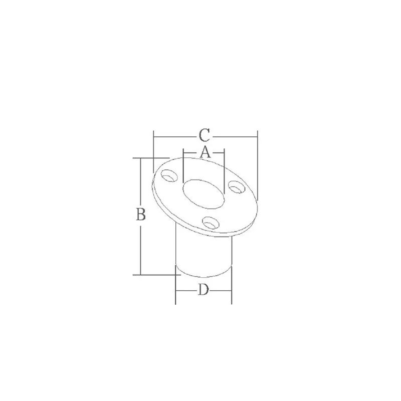 Marine Town Nautica Base Inox ad Incasso 9011203 - Image 2