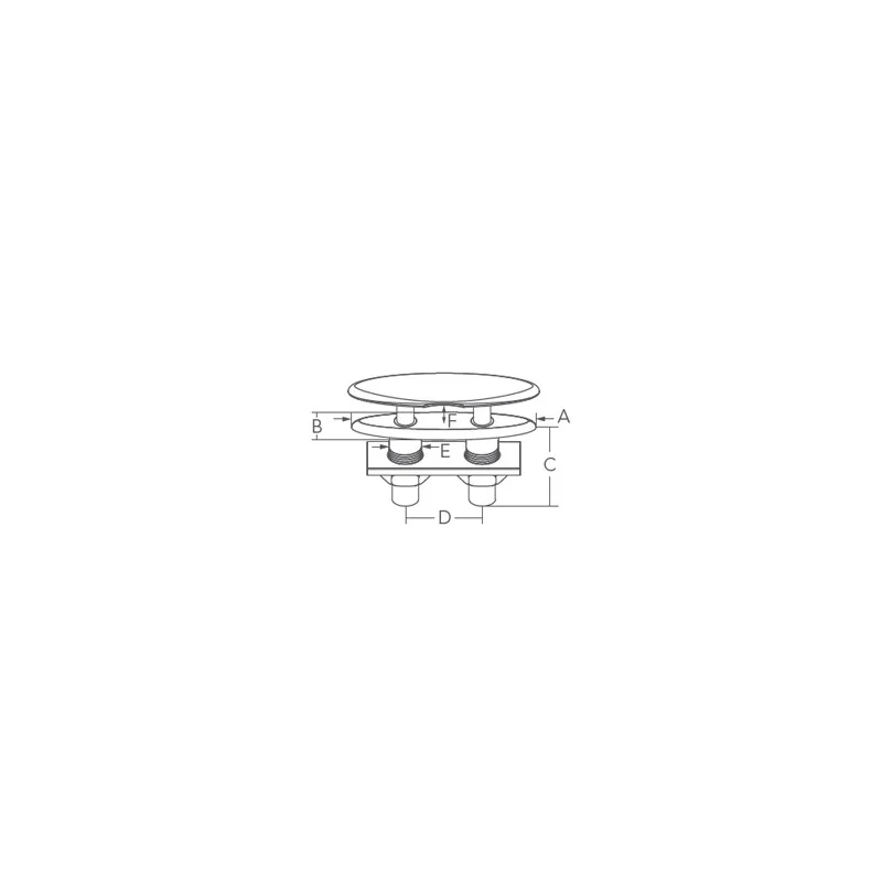 Marine Town Nautica Bitta a Scomparsa Inox 316 mm 114 9218730 - Image 3