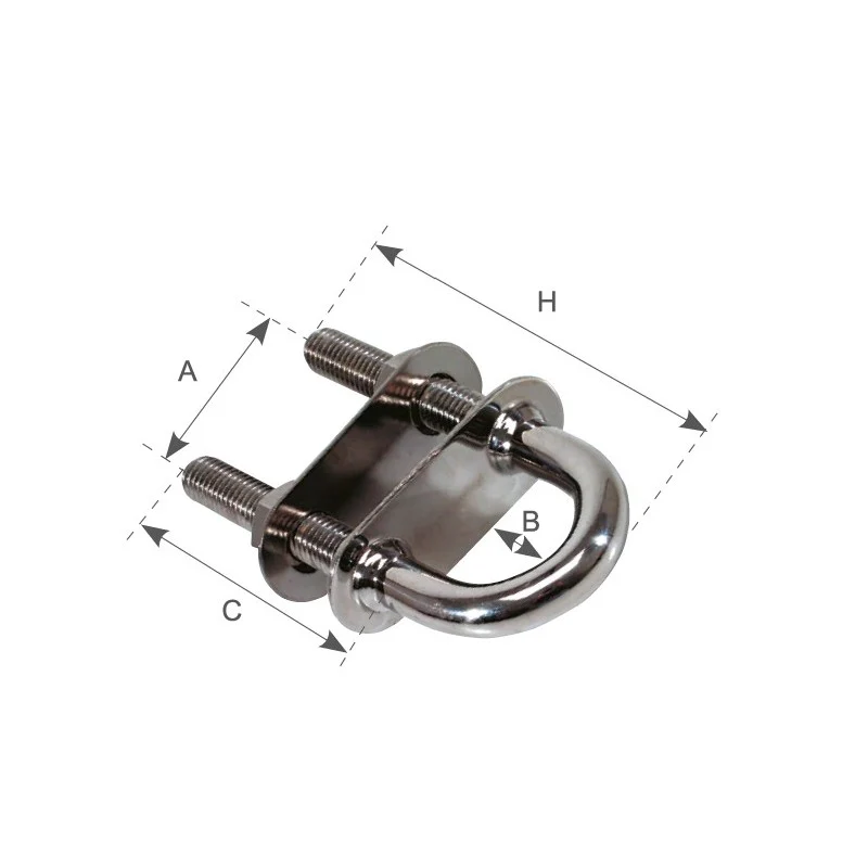 Marine Town Nautica Cavallotto Deluxe Acciaio Inox 9026287 - Image 2