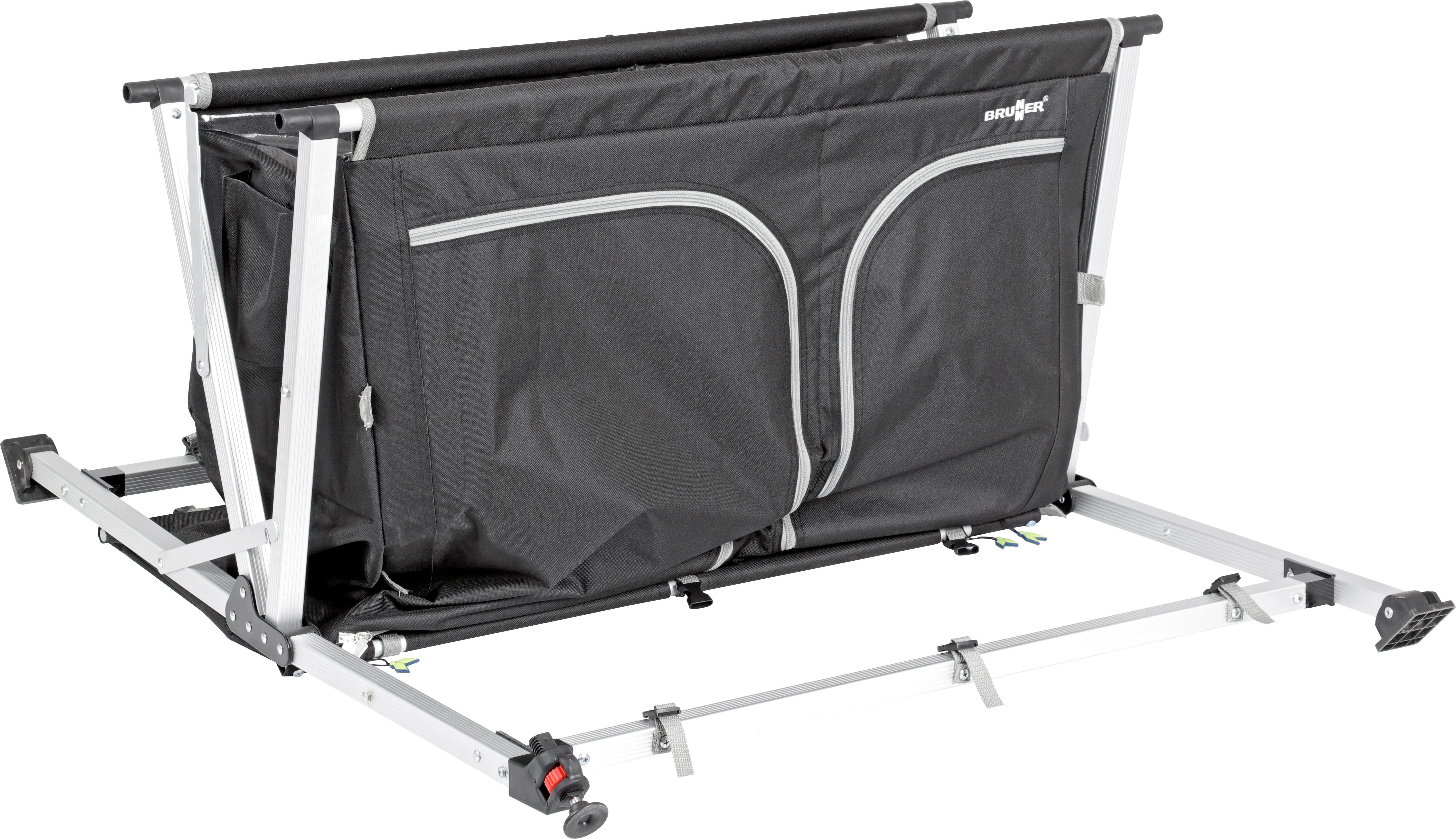 Mobiletto Azabache CT Cross Sq Brunner 99 x 51 x H90/115 cm