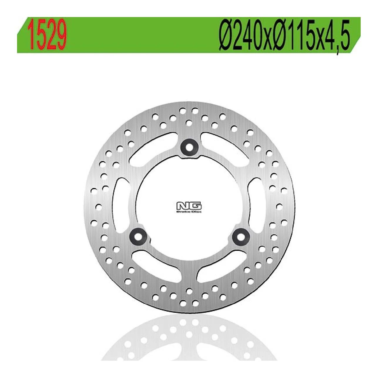 NG 1529 Disco Freno SUZUKI UH Burgman 125 CC 14/19