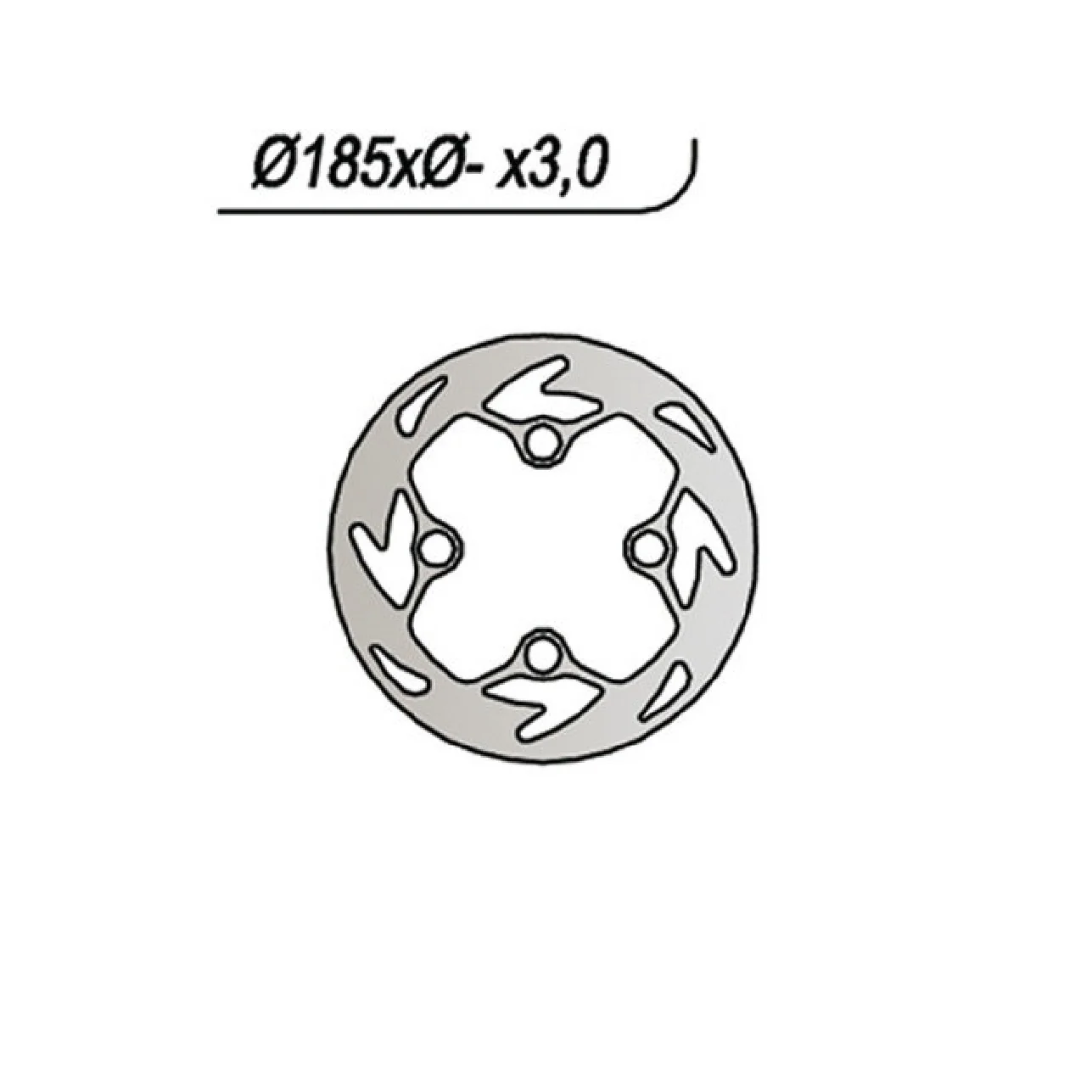 NG 413 Disco Freno GAS GAS TXT PRO 125 CC 02