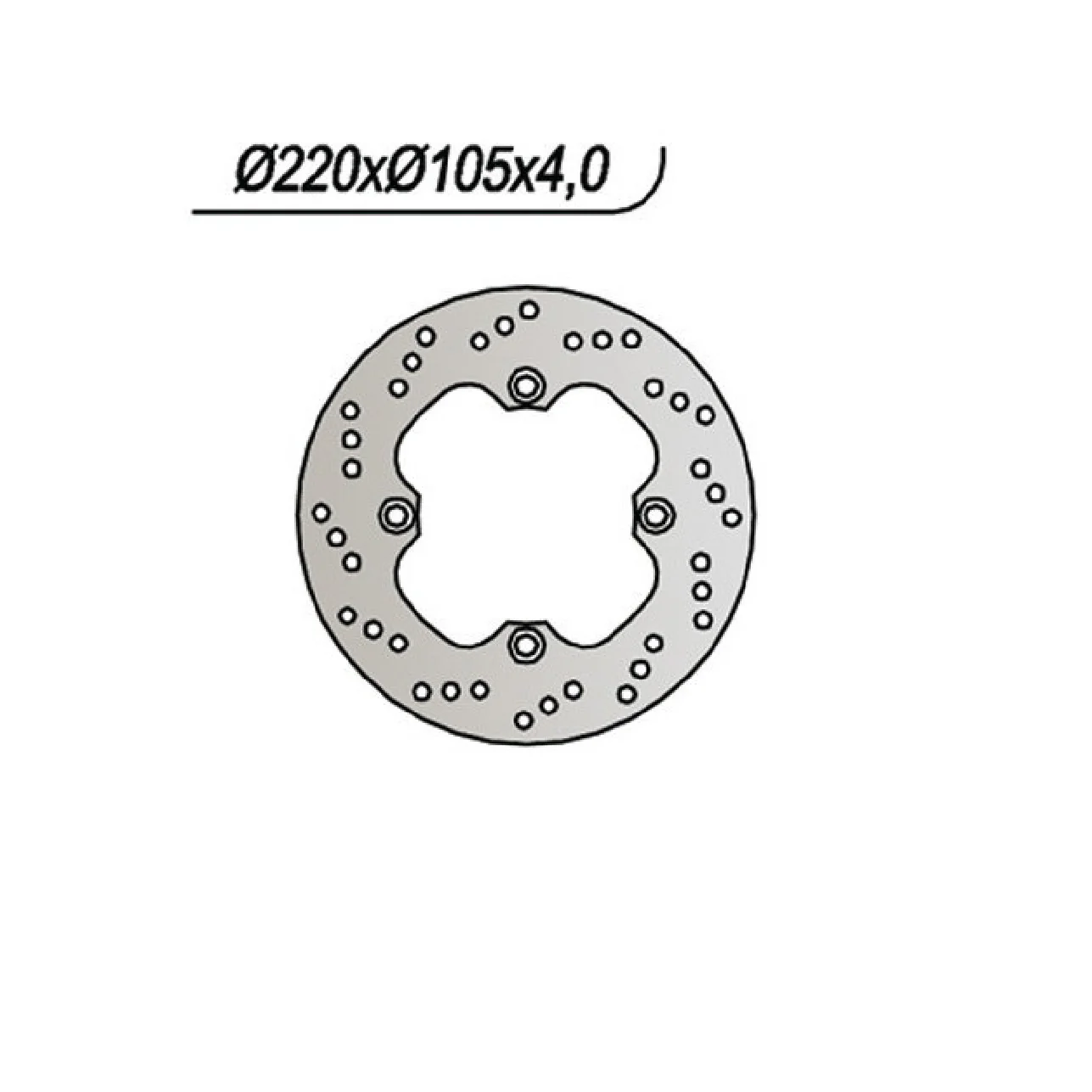 NG 451 Disco Freno HONDA NES Chiocciola (JF07) 125 CC 00/05