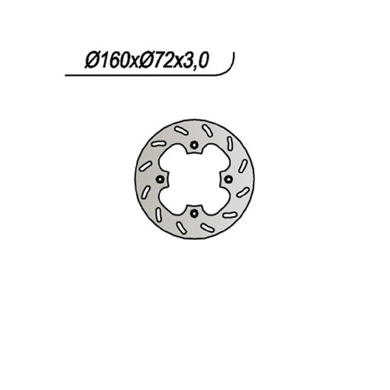 NG 466 Disco Freno HM Baja 10 / 10 Junior 50 CC 98/02