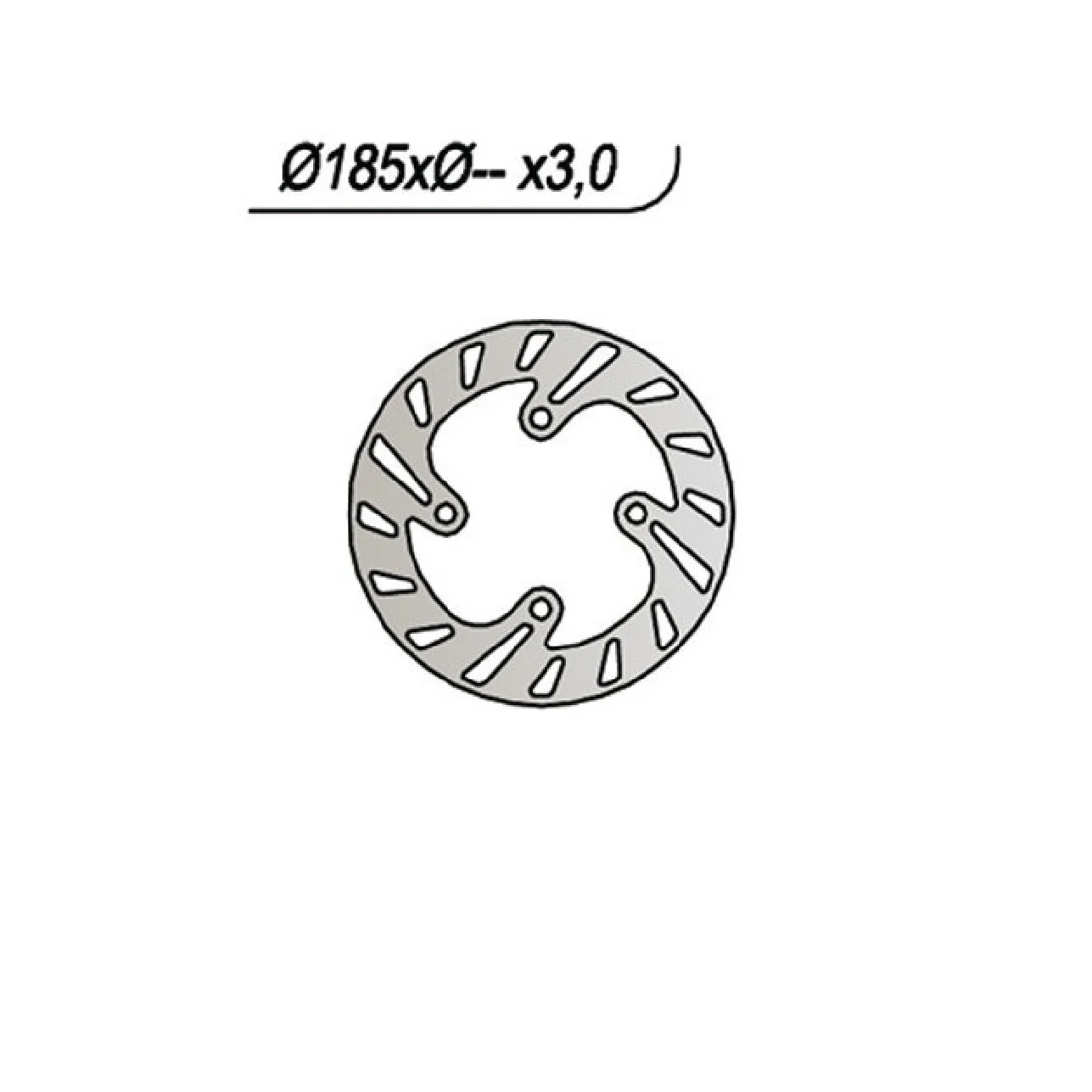 NG 626 Disco Freno BETAMOTOR EVO 2T 125 CC 09/11