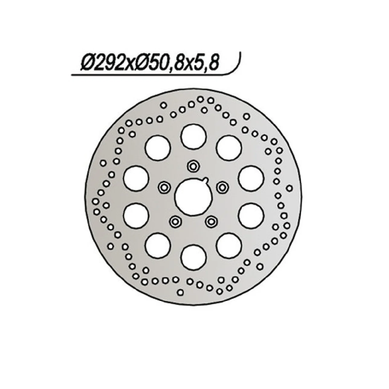 NG 678 Disco Freno HARLEY DAVIDSON All Sporster models 1200 CC 84/99