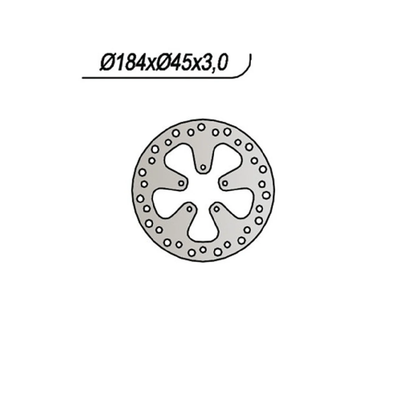 NG 704 Disco Freno FACTORY Phantom R12 Air 50 CC 04/05