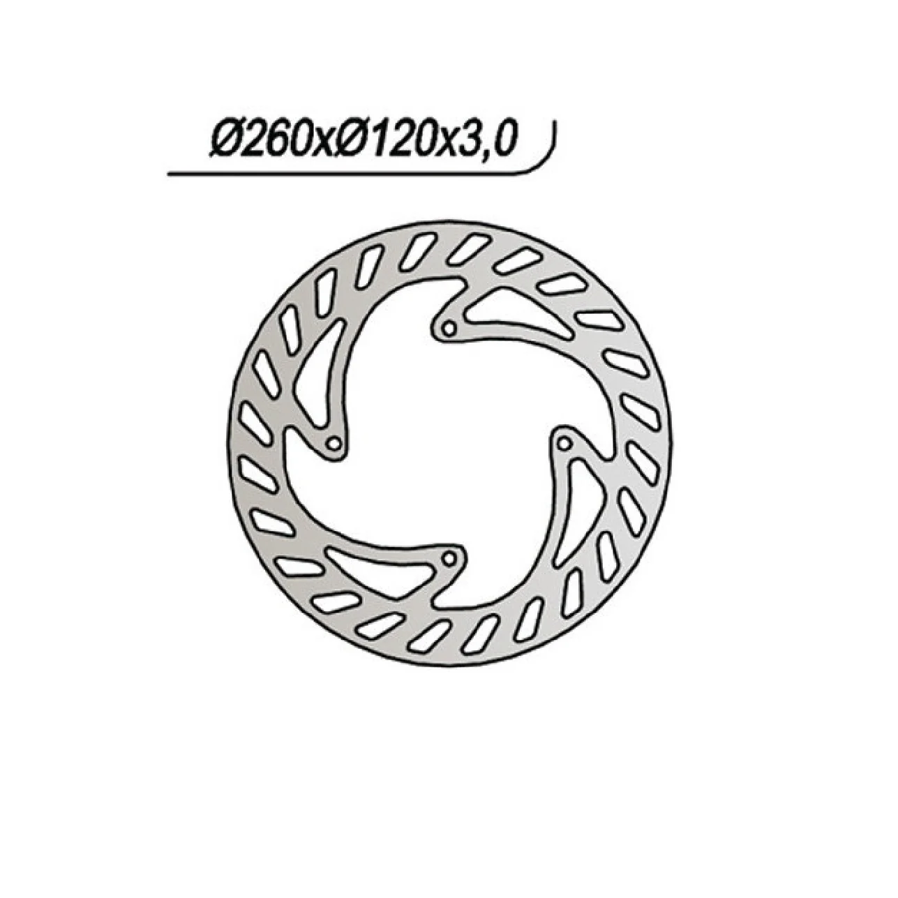 NG 721 Disco Freno BETAMOTOR RR Enduro Alu 50 CC 03